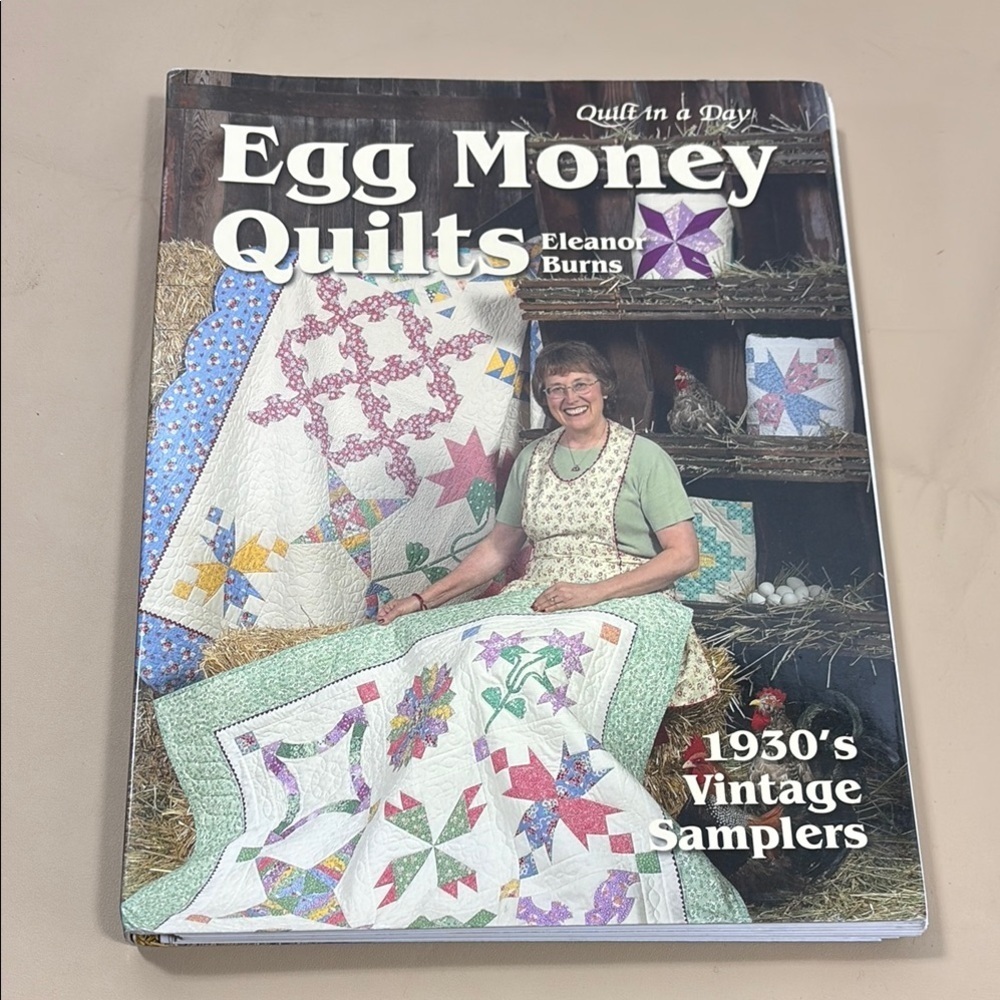 Egg Money Quilts Book - 1930's Vintage Samplers​​​